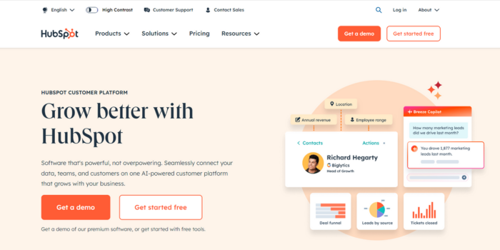 Hubspot| SaaS Marketing Automation- Saffronedge