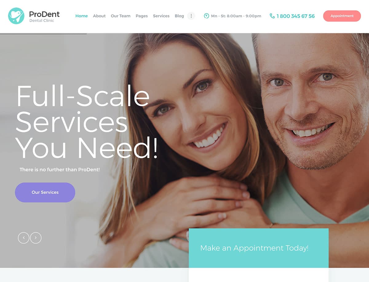 ProDent-Dental-Clinic-WordPress-Theme