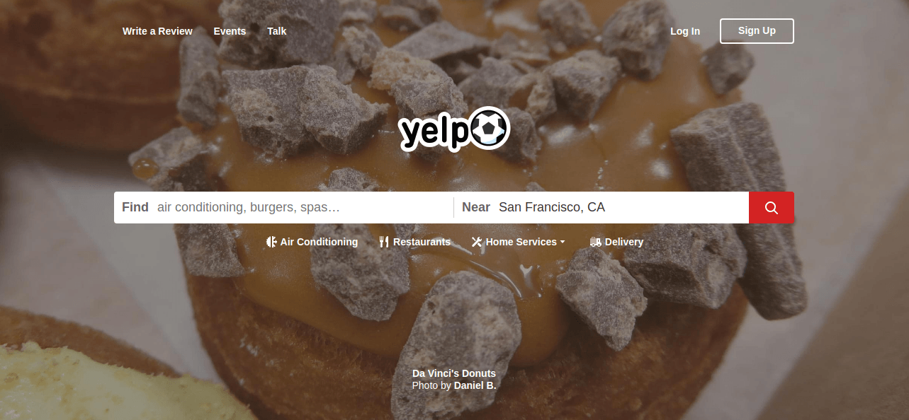 Yelp Listing